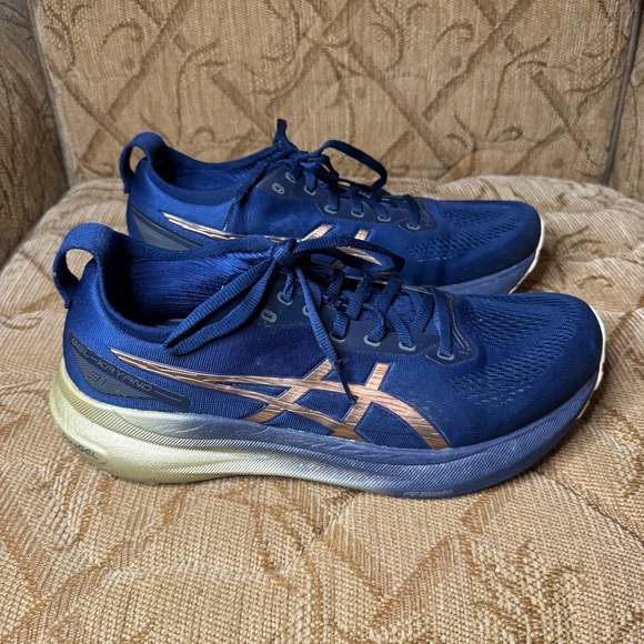 Asics Gel-Kayano 31 LE Men's Size 10 Running Shoes Blue - Picture 4 of 11